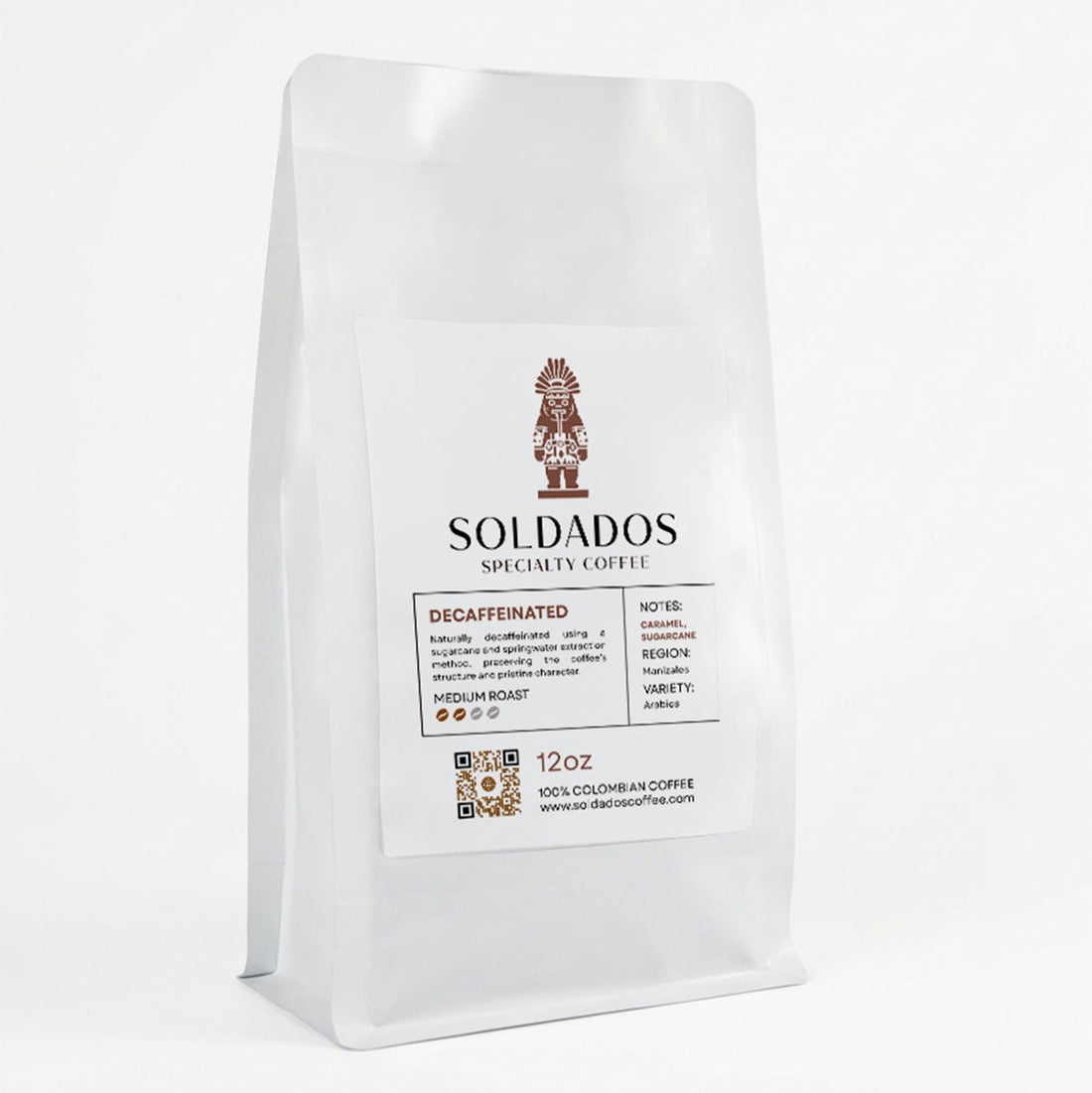 Decaffeinated Whole Bean 12oz